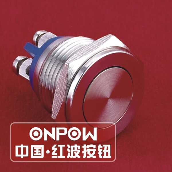 Onpow 16mm Push Button Switch (GQ16PF-10/S, CCC, CE, RoHS)
