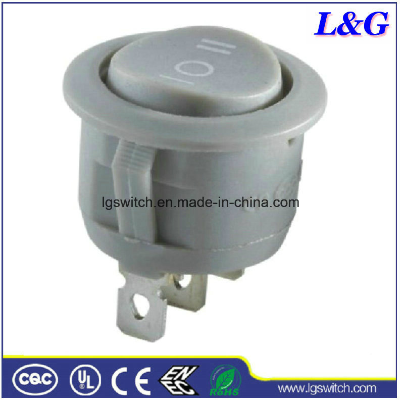 Power 3 Position Micro Push Rocker Switch for Warm Heaters