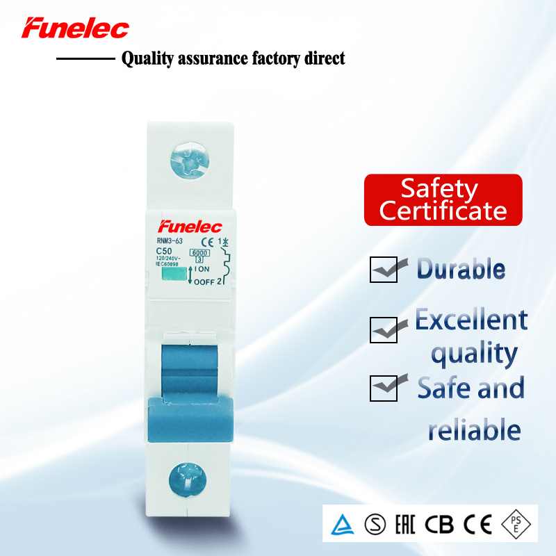 China Supplier IEC Approved Electric Mini Circuit Breaker Switch Type MCB