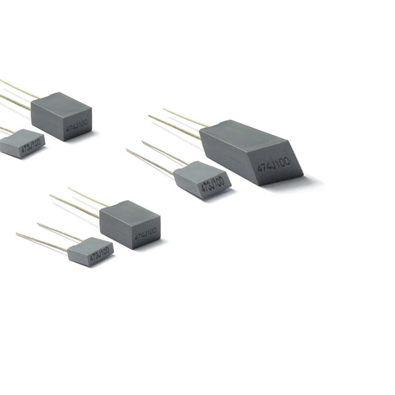 2016 Mini Box 5mm Metallized Polyester Film Capacitor (TMCF07)