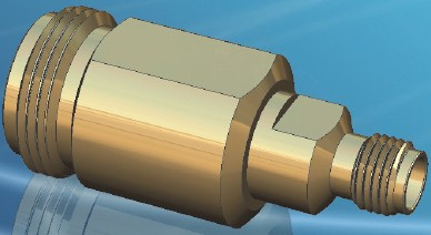 N Female to 2.4mm Female Adaptor