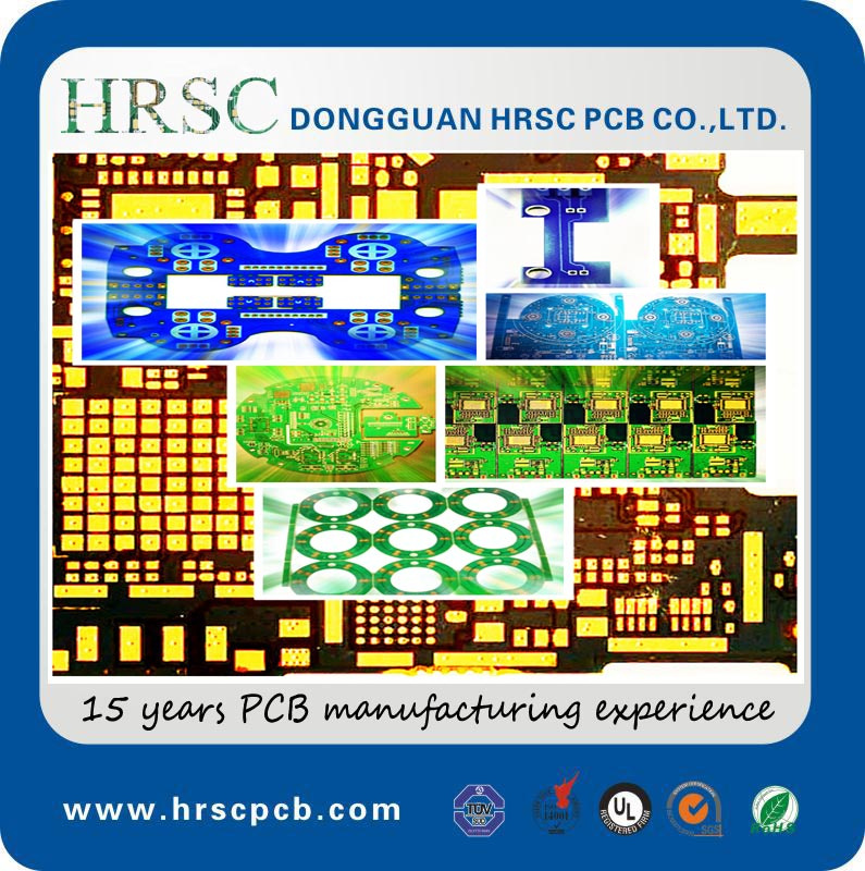 Multilayer Gold-Plating Printed Circuit/PCB with Impedance Control