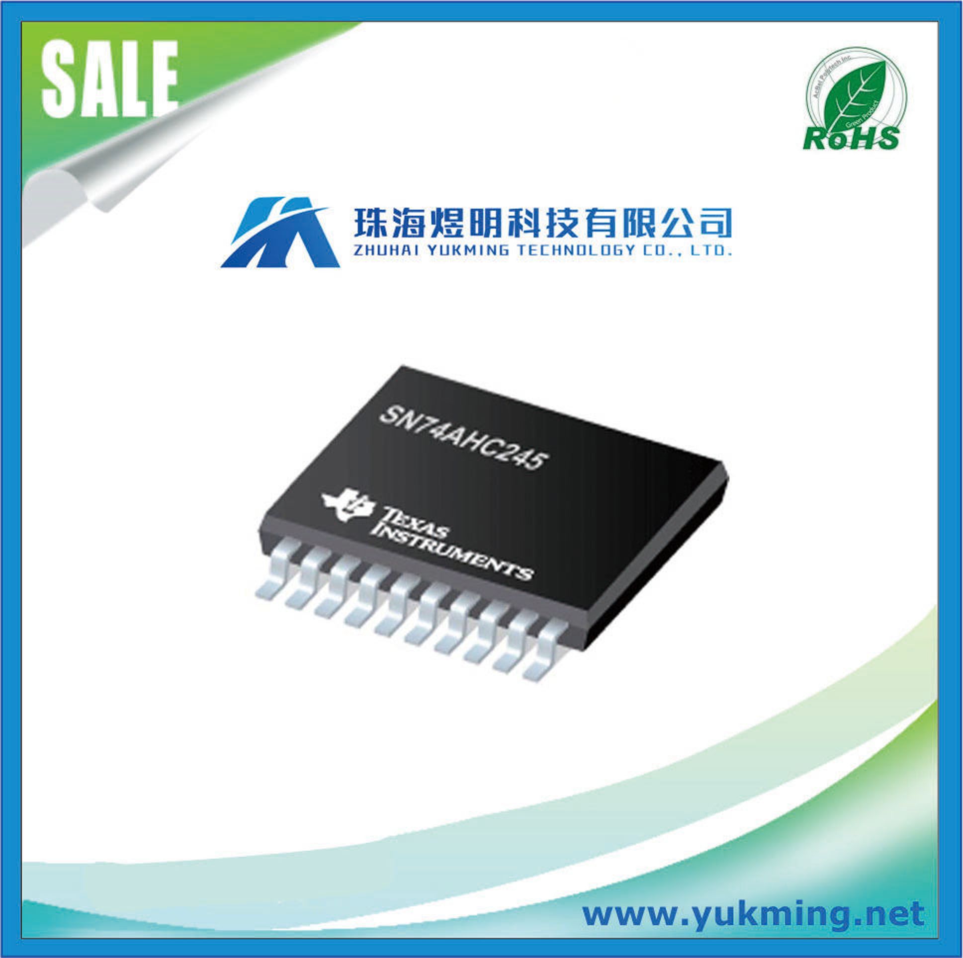 Octal Bus Transceiver IC Integrated Circuit Texas Instruments