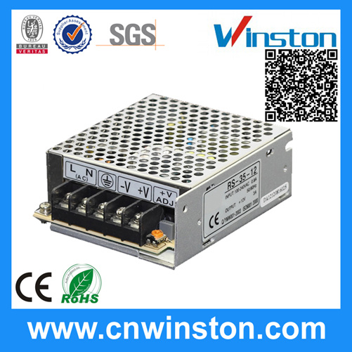 Factory Direct Single Output 35W Regulated DC Power Supply with CE