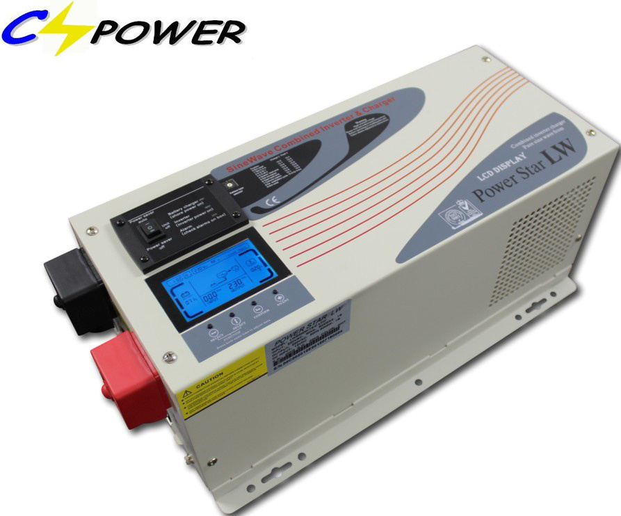 Power Star Inverter with Charger PV3000W-12/24/48-LCD