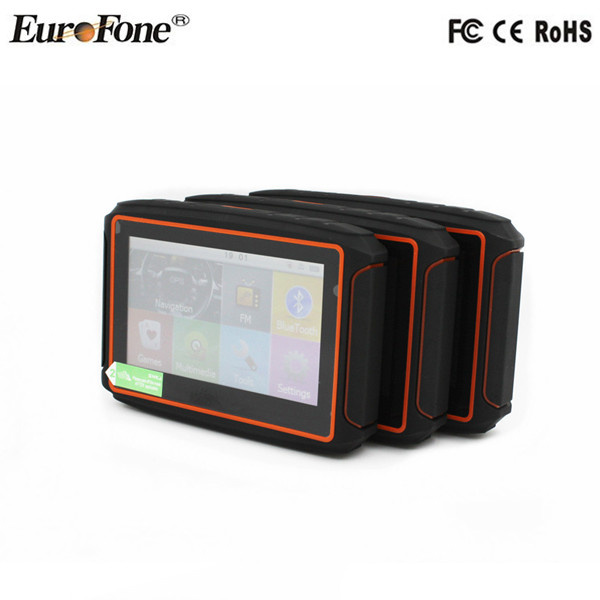 4.3 Inch Touch Screen GPS for Motorcyle with Headsets Intercom