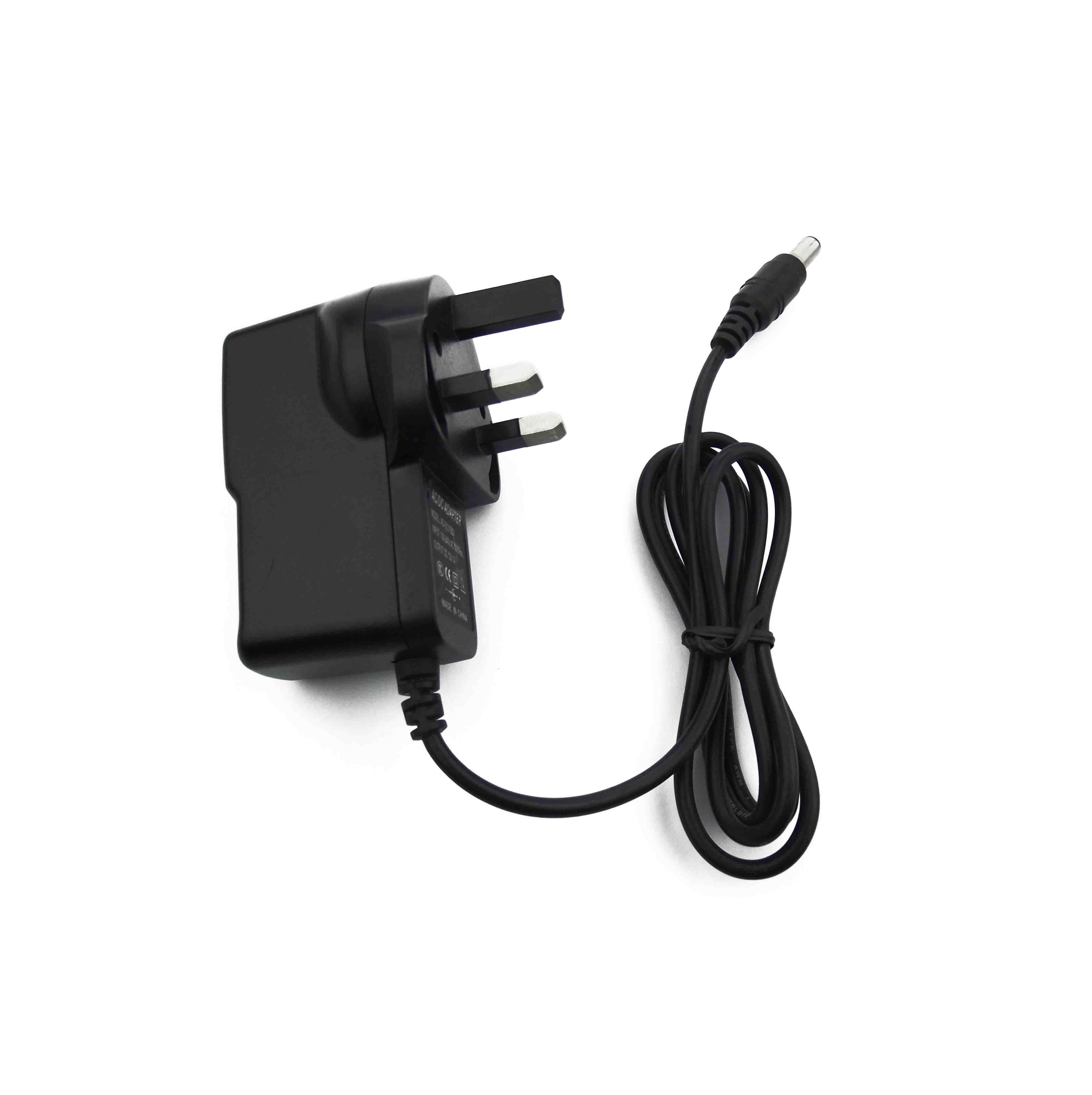 12V1a UK Plug Power Adapter for CCTV Camera