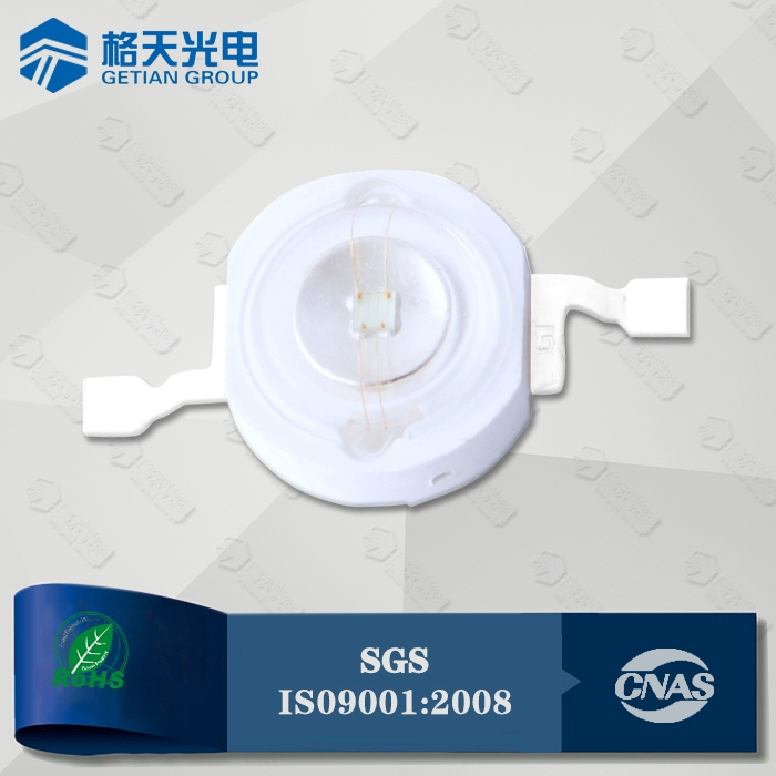 Low Light Decay 1W Yellow LED Diode 585-595nm