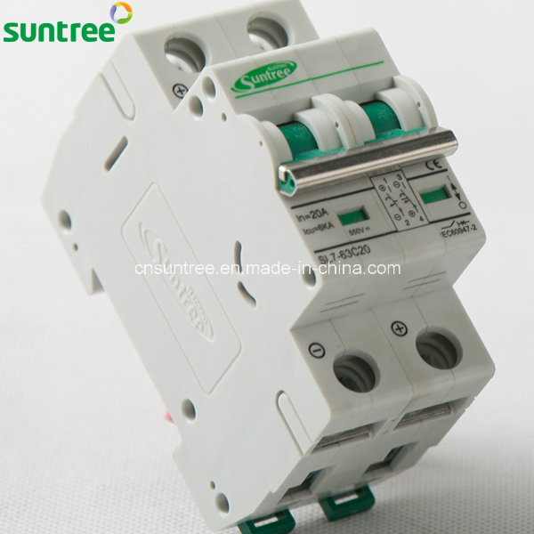 2 Pole DC550V Solar 63 AMP MCB