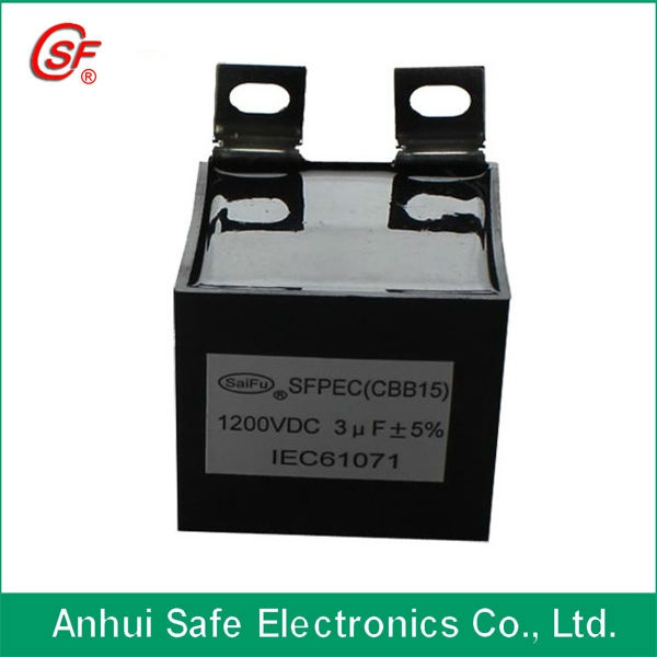 Cbb15 Welding Machine Film Capacitor 1250VDC 40UF