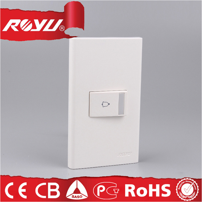 2*4 Size Module Type Saso Standard Push Bell Switch (WD202)