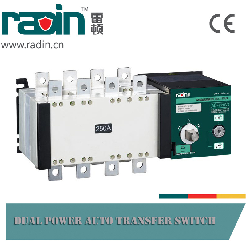 PC Type 4 Poles Automatic Change Over Switch Atse (ATS)