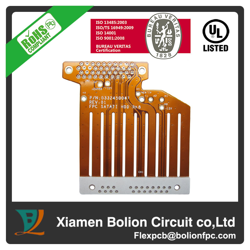 Double-Sided Flexible PCB with Enig 12