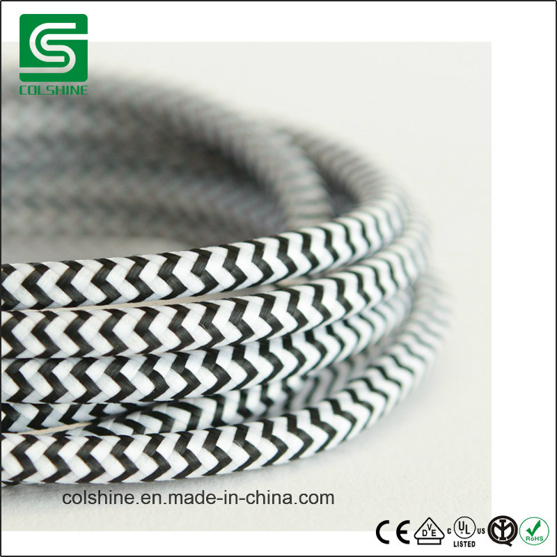 Round PVC Fabric Cable for Lighting Decoration