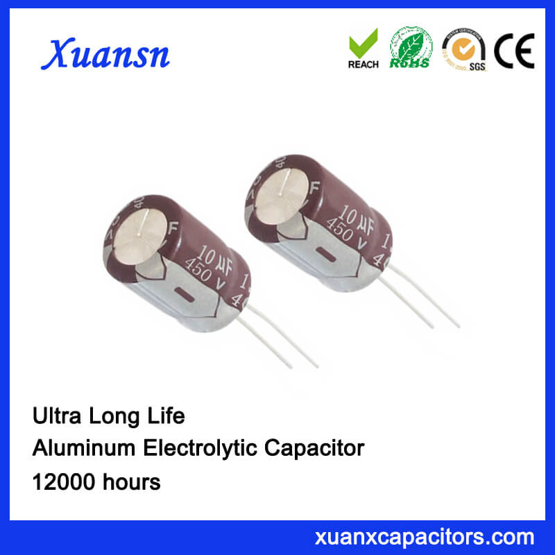 10UF 450V High Voltage Electrolytic Capacitors for Sale