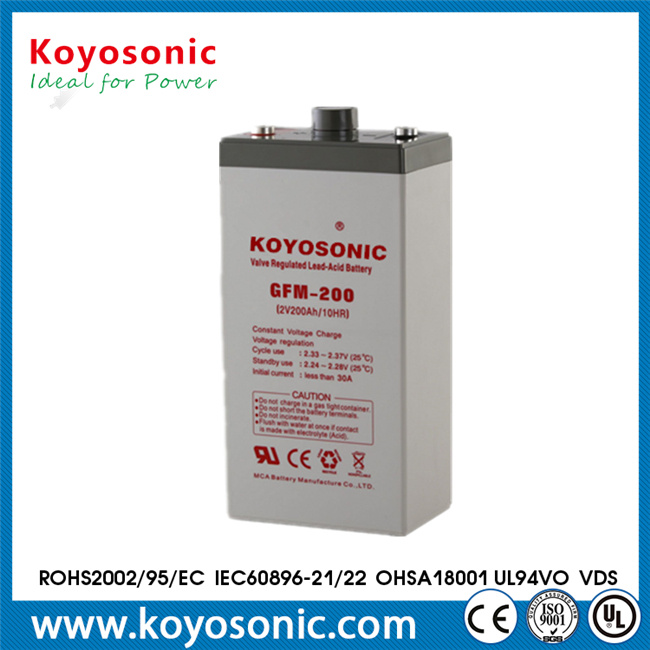 2V Stationary AGM Battery 2V 150ah for Communications System