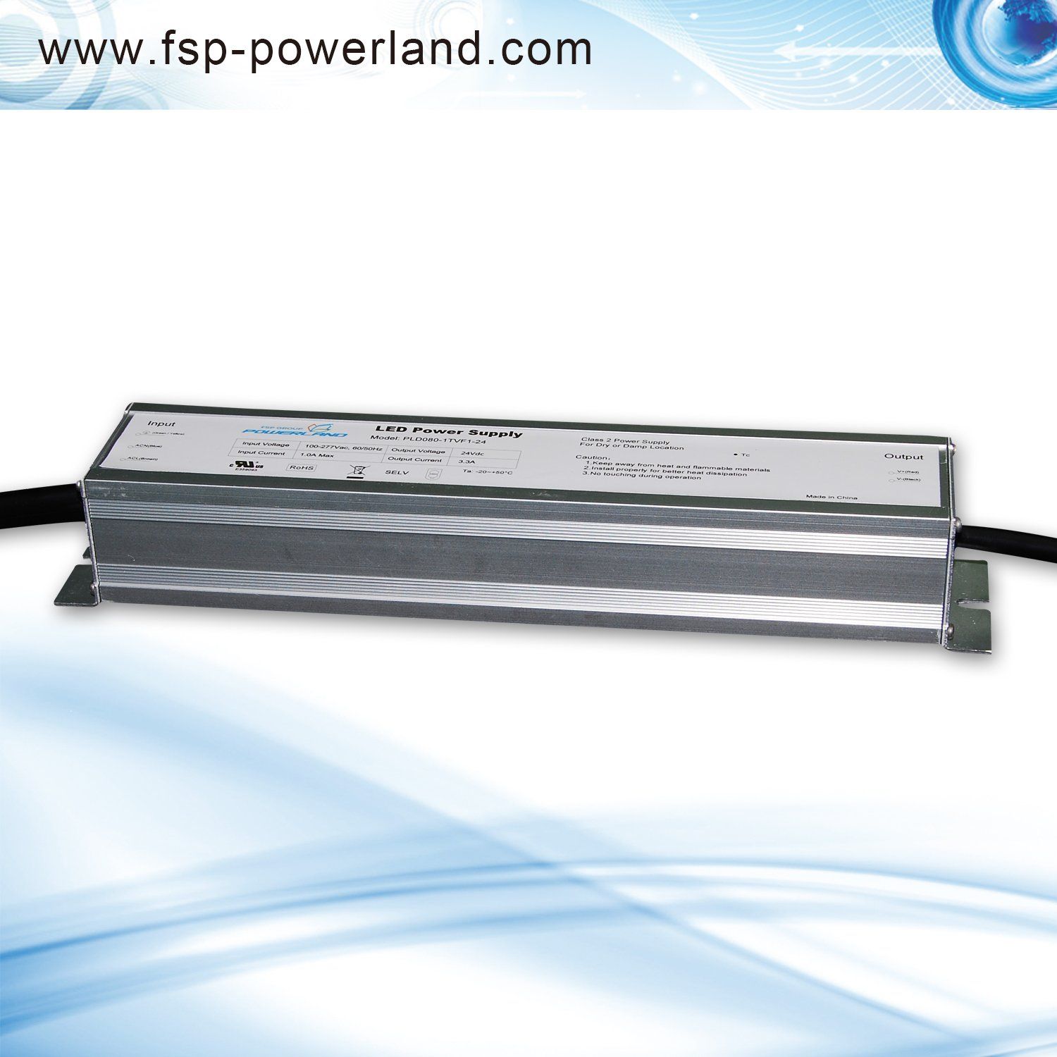 Outdoor Constant Current Dimmable LED Driver 80W 1.4A