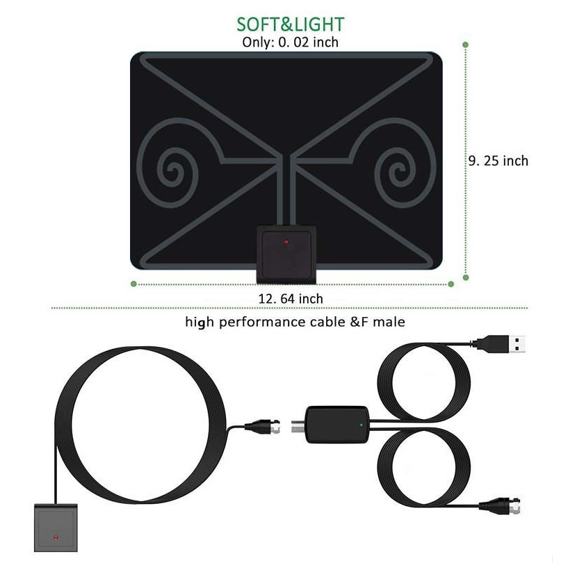 New DVB-T Antenna for Digital Terrestrial TV Receiver