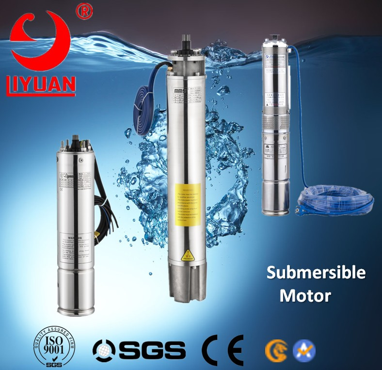 Liyuan 4 Inch 5.5HP Three Phase Openwell & Vertical Pump Motor
