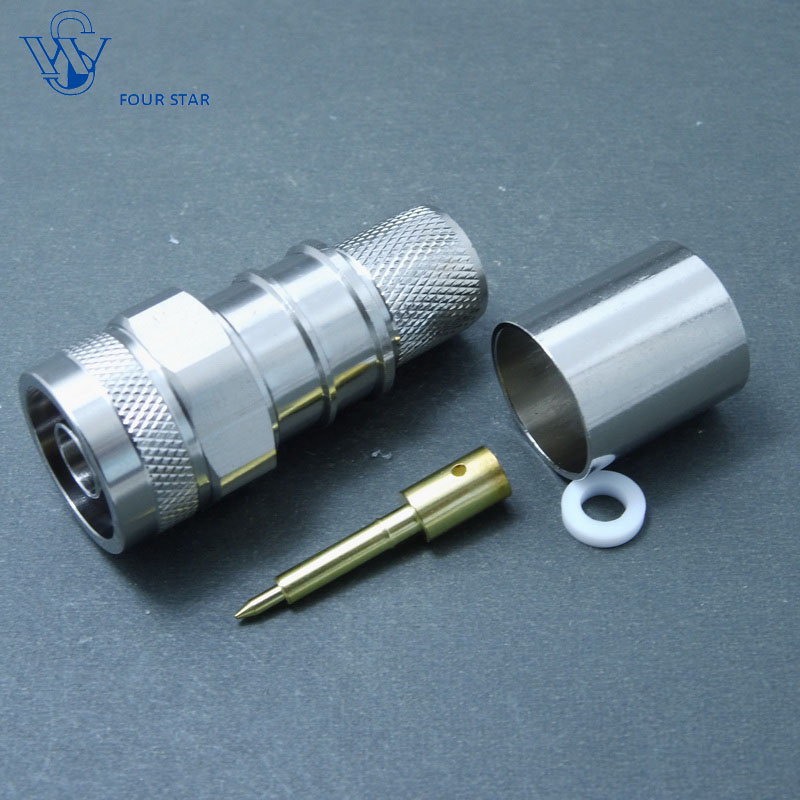 Male Crimp RF Coaxial N Plug Connector for LMR600 Cable