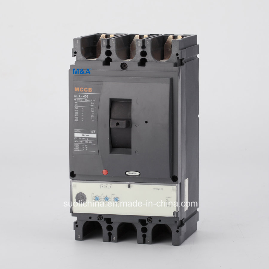 Hot Sale! Nsx-400 Switch Moulded Case Circuit Breaker Manufacturer Ce Certificate MCCB