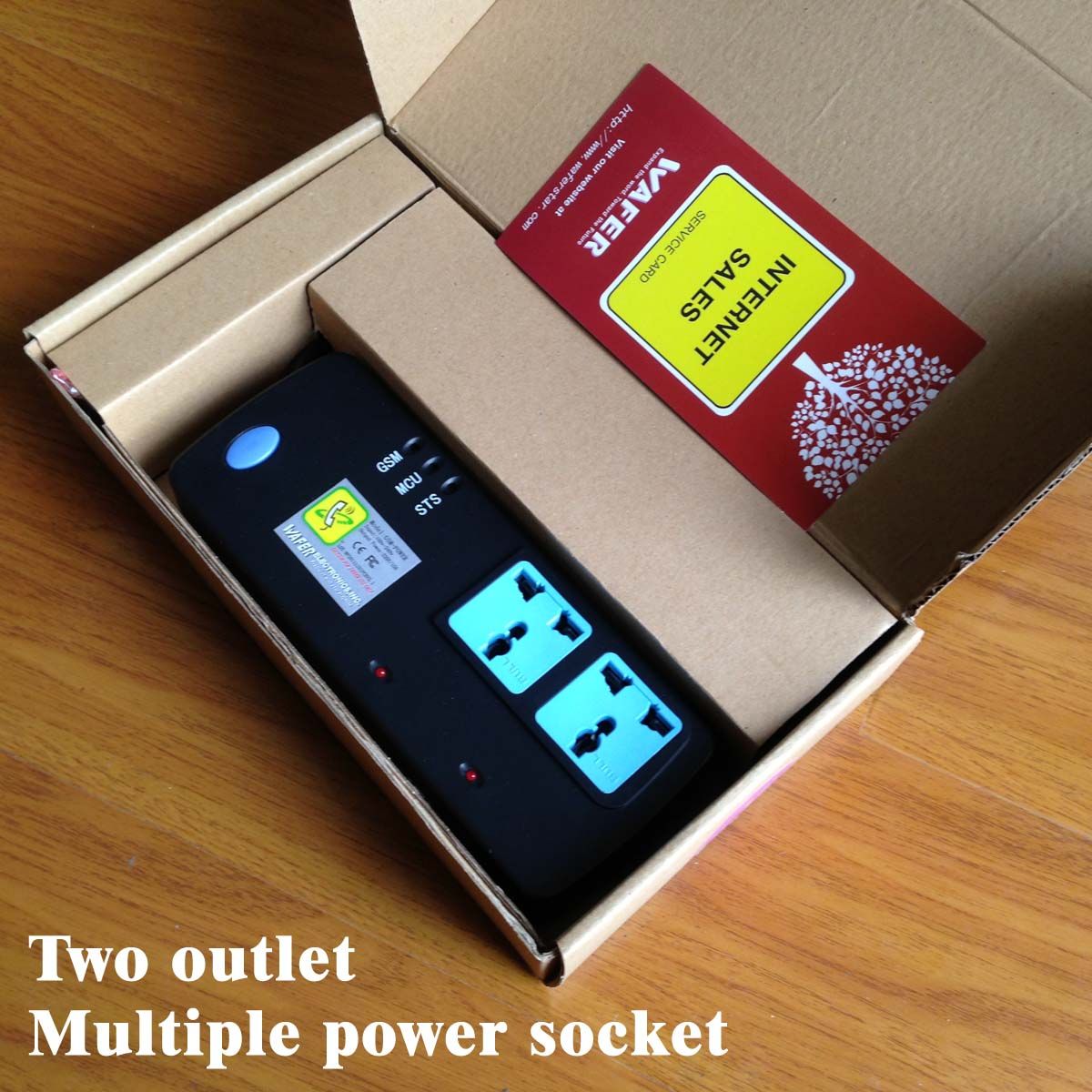 GSM Remote Control Power Strip