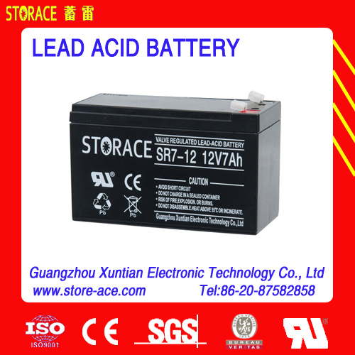 12V 7ah Storage Battery for Emergency Light