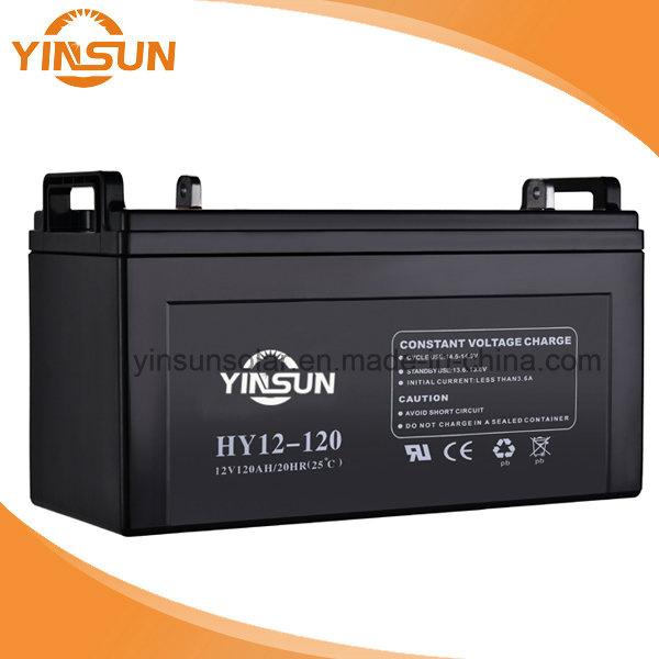 Lead Acid Power Deep Cycle VRLA Solar UPS Batteries 12V120ah