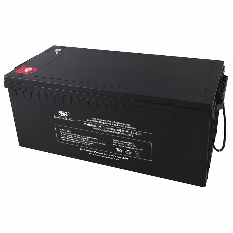 12V200ah Deep Cycle Lead Acid UPS Solar Battery
