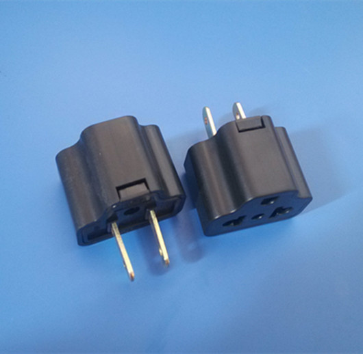 South American ABS Iron Two Flat Pin Enchufe (Y060)