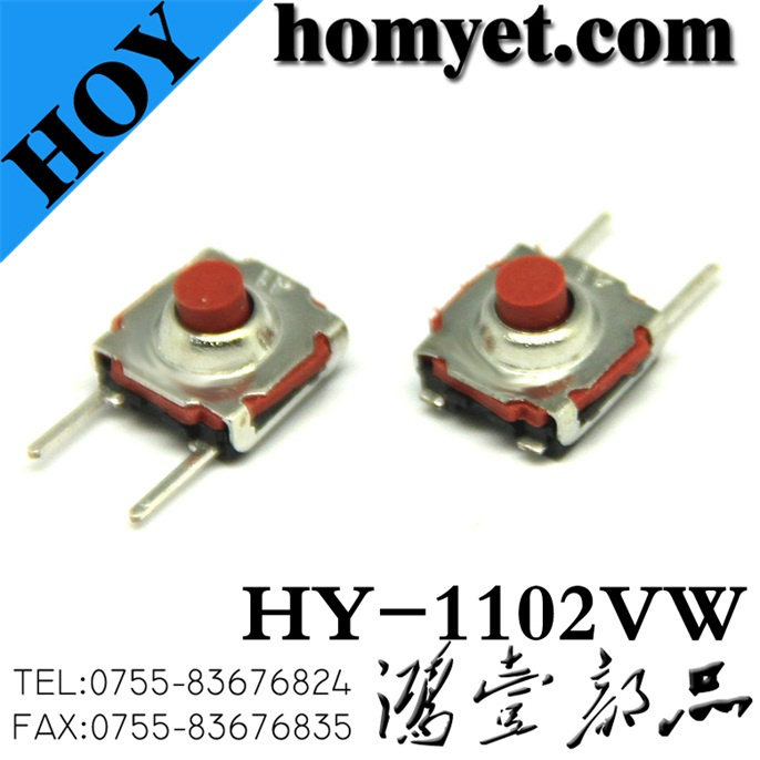 SGS Tact Switch with 7.4*7.4mm 2 Pin Side DIP Switch