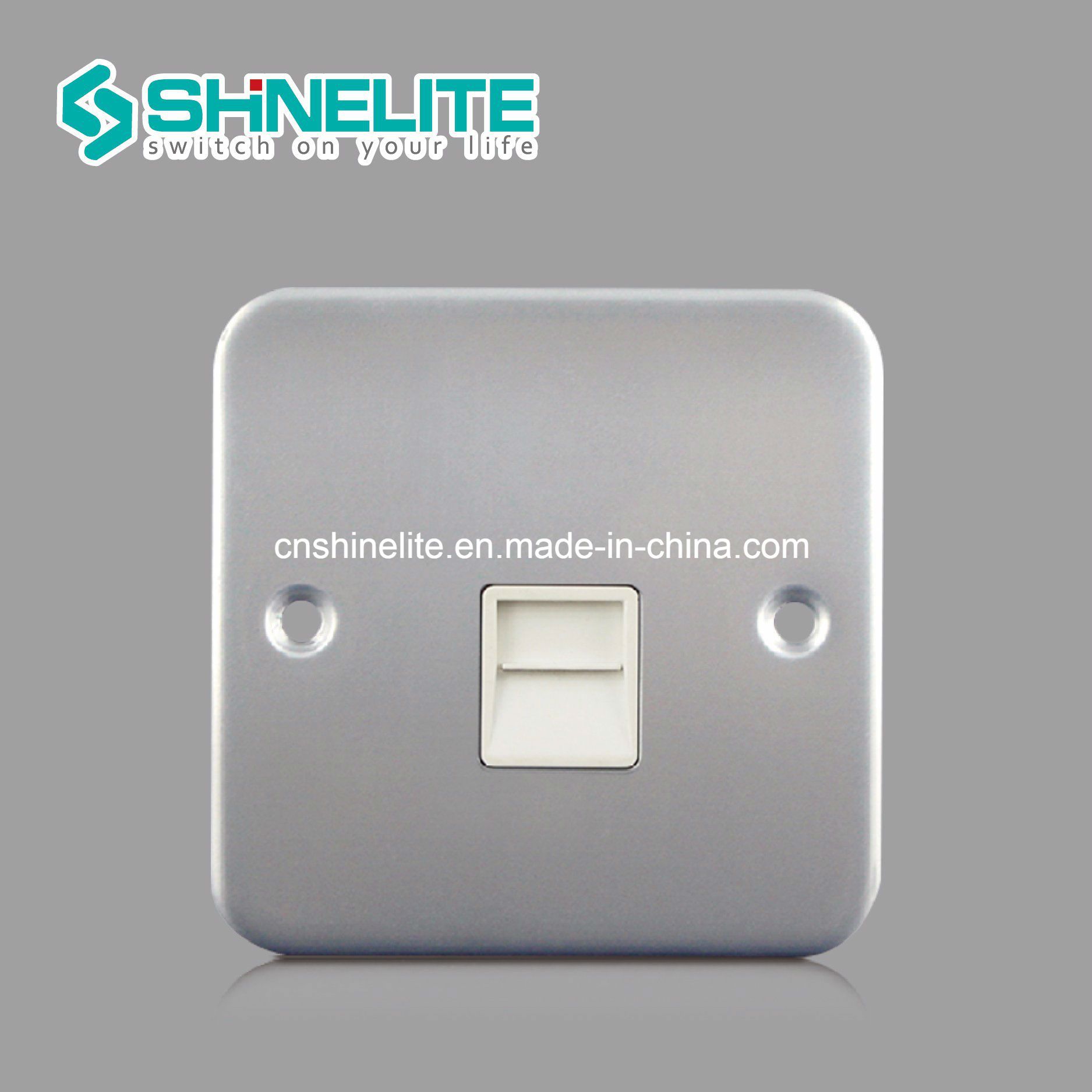Hot Selling 1 Gang Telephone Socket Secondary Outlet