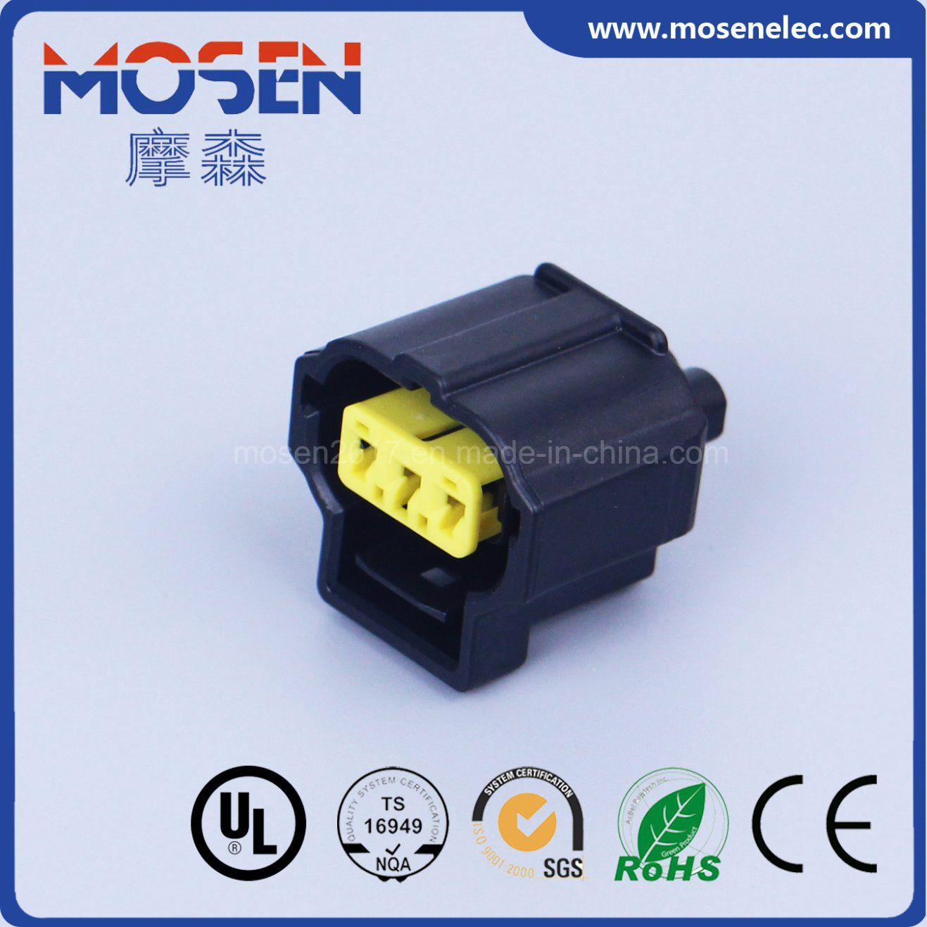 Te Tyco 184034-1 3 POS. Plug Assy Key B. Auto Parts Connector