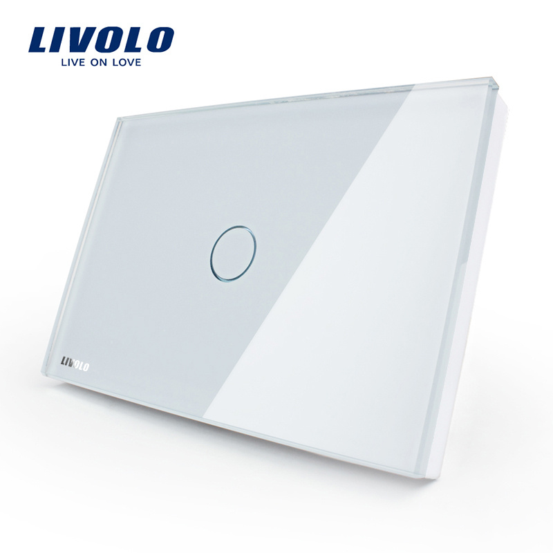 Livolo Wall Light Touch Switch, 1-Gang 1-Way Vl-C301-81/82