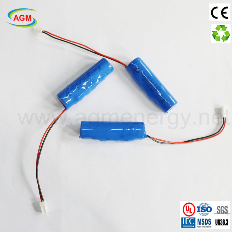 Icr 18650 2600mAh 3.7V 9.62wh with PCM Lithium Ion Battery