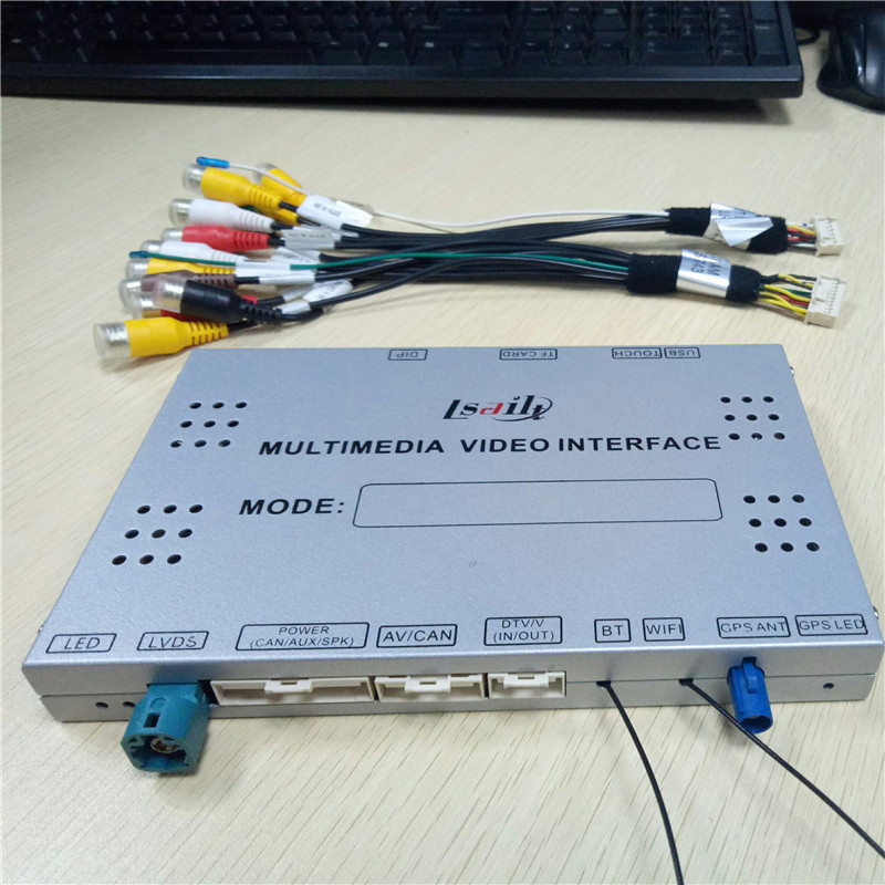 Support 2 Way Video Output Android 6.0 Car GPS Navigation Box for Lexus Ls Mouse Version Interface