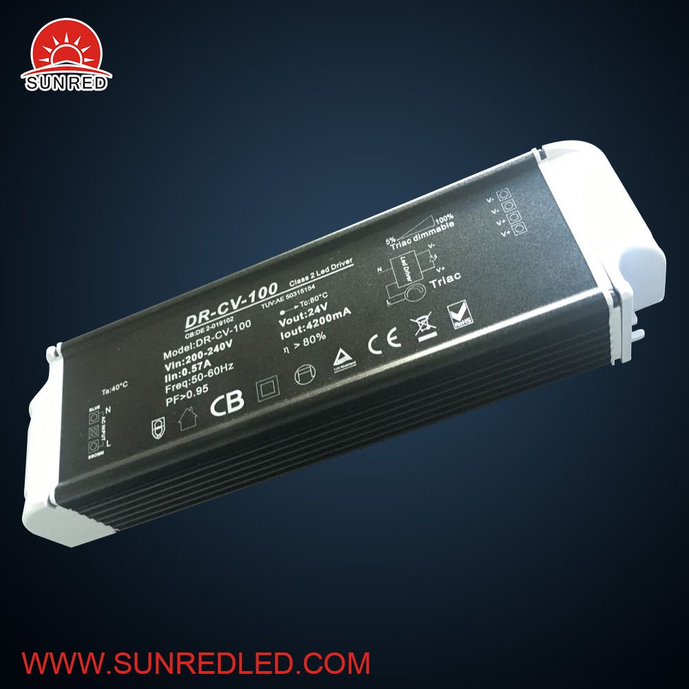IP44 Indoor Using 100W DC Triac Dimmable LED Power Supply
