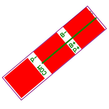 PCB for 2s Li-ion Li-Polymer LiFePO4 Battery Pack