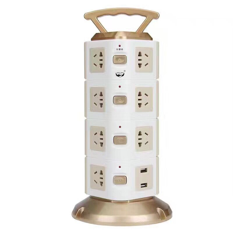 10A 250V International Multi Power Socket with USB Plug