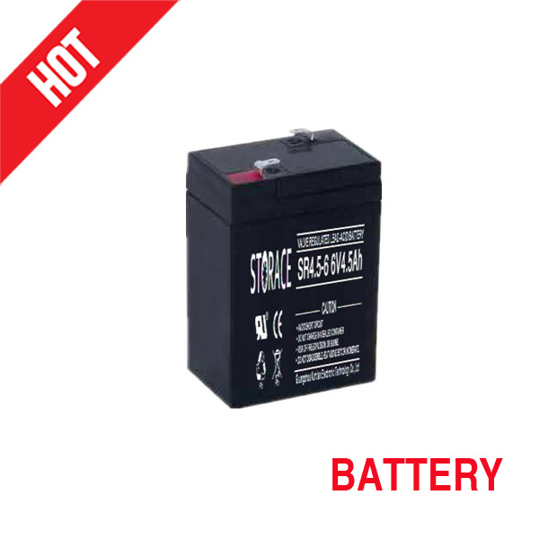 Lead Acid Battery 6V4.5ah for LED Light Use