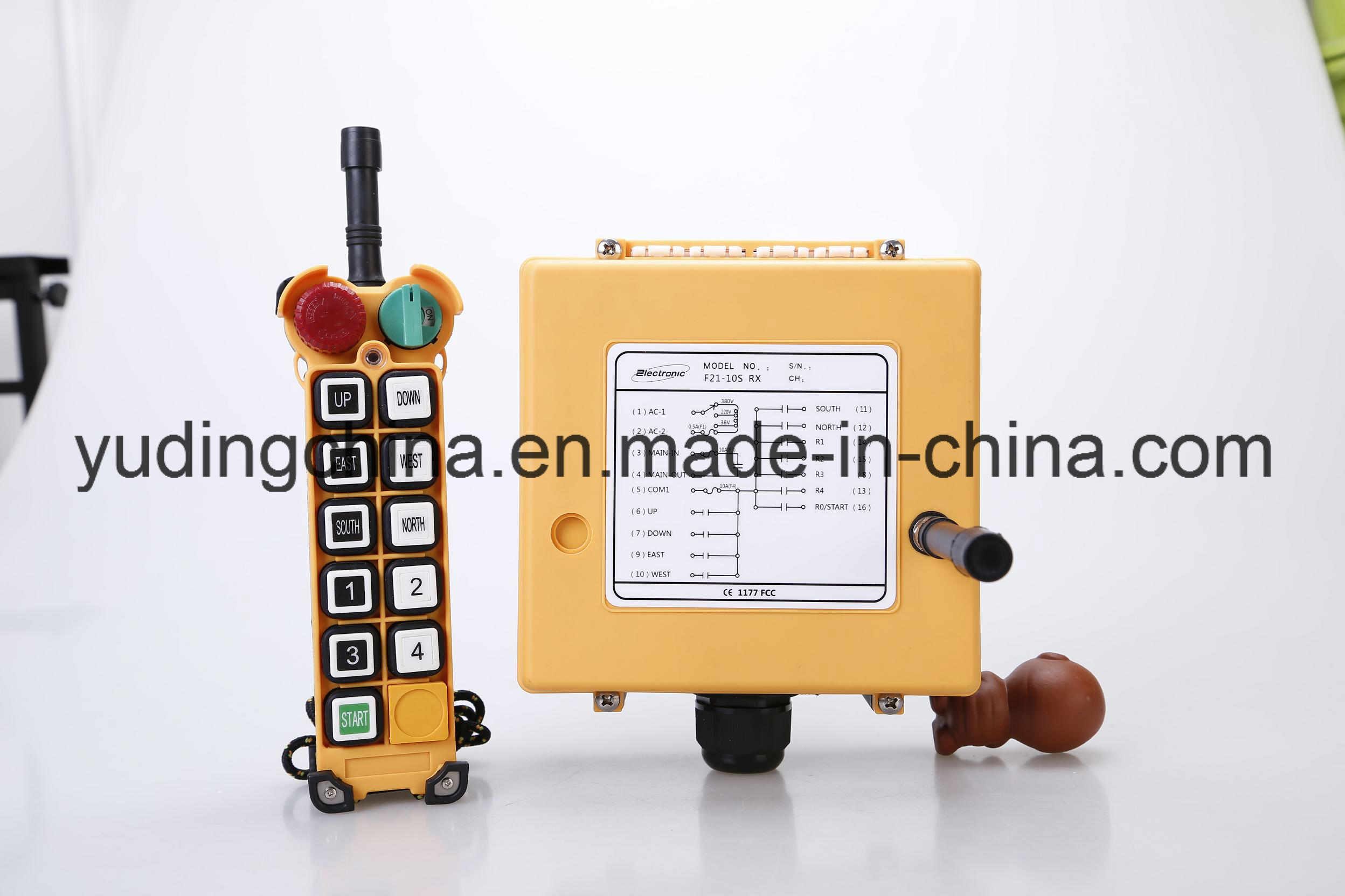 Hight Quality Industrial Wireless Radio Remote Control F21-10s