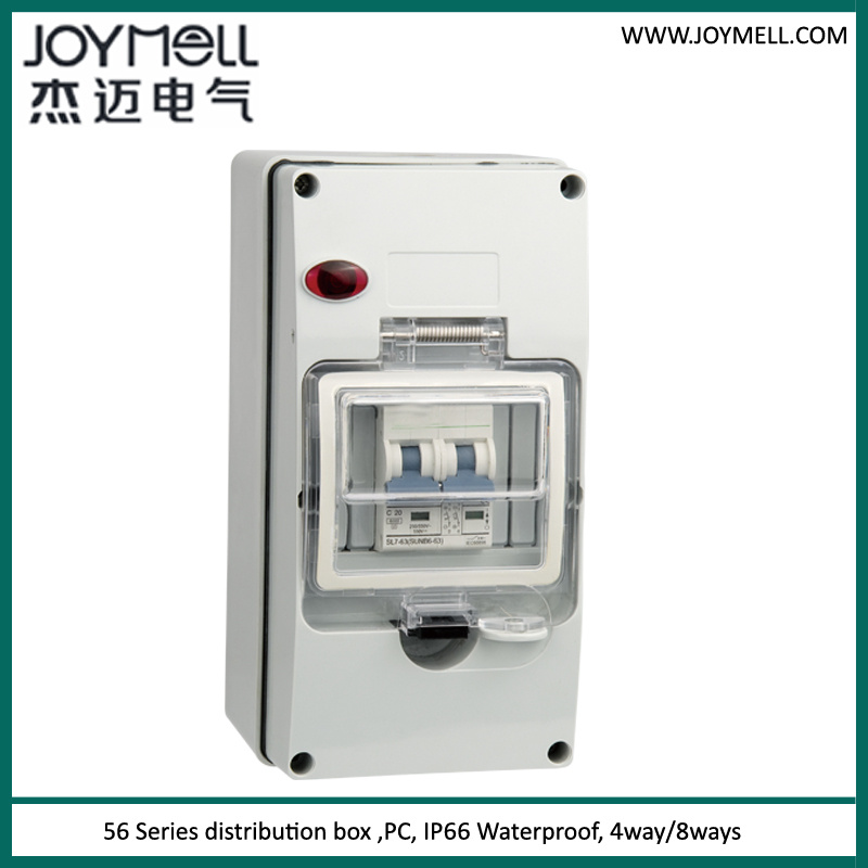 Waterproof Fireproof IP66 MCB Box From 1way to 8ways