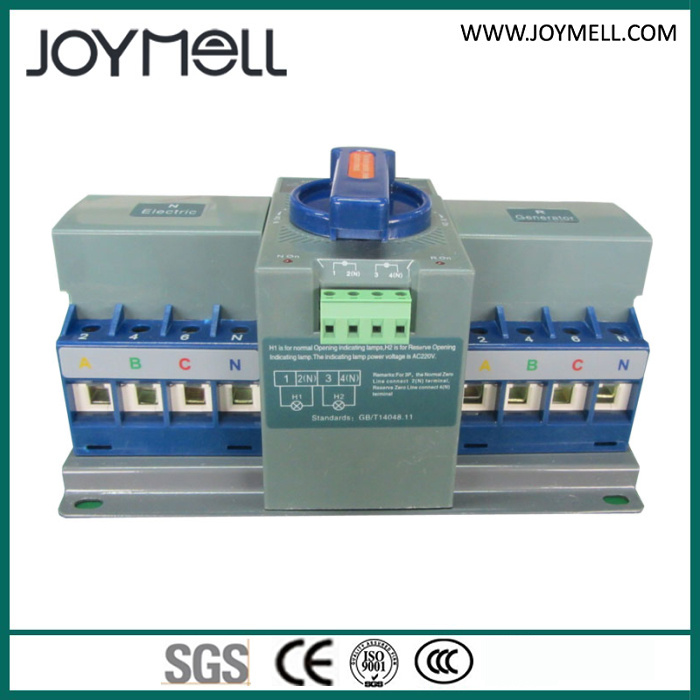 2p 3p 4p Dual Power 16A Auto Changeover Switch