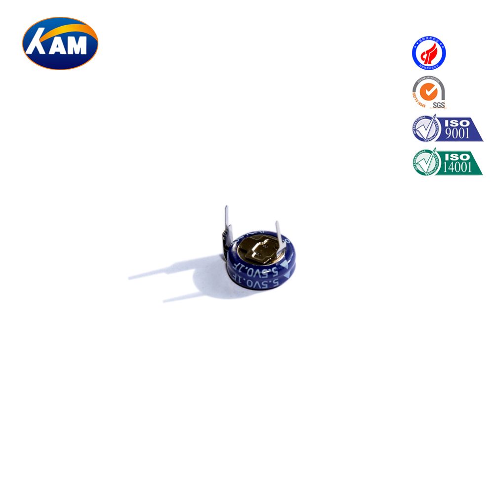 V Type 5.5V 0.1f Ultra Capacitor with Low Price