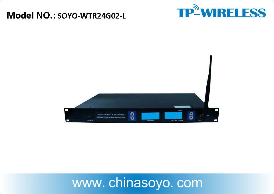 Long Distance Wireless Audio Transmitter (Support XLR and RCA)