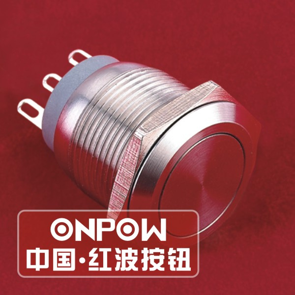 Onpow Micro Travel Push Button (GQ19-11W, 19mm, CE, RoHS)