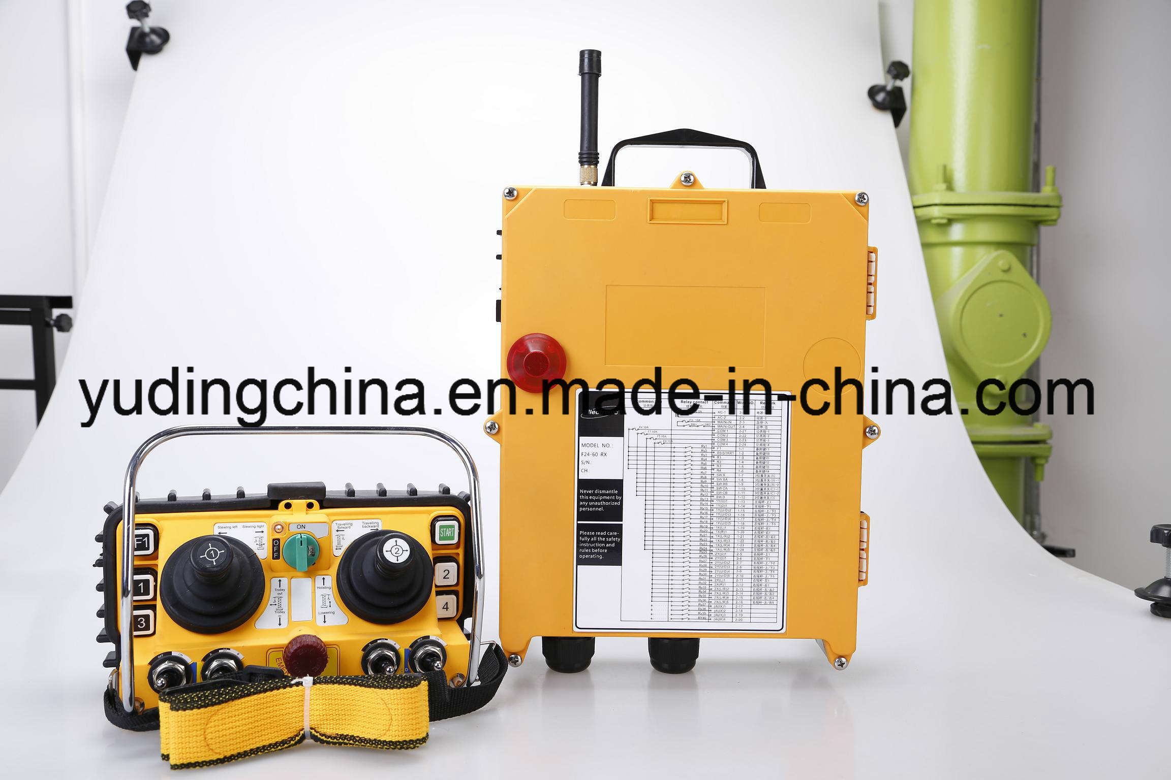 AC DC 12V F24-60 Industrial Radio Wireless Dual Joystick Remote Control