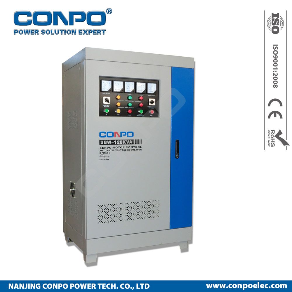SBW-120kVA 3phase Industrial-Grade Compensated Voltage Stabilizer/Regulator