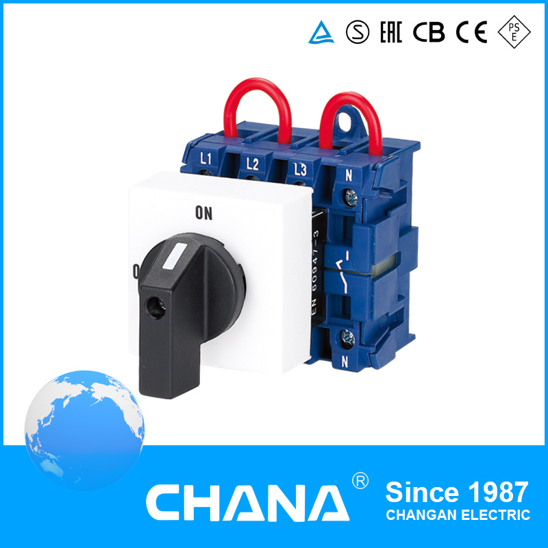 4pole DC/AC Isolation Series Rotary Cam Switch
