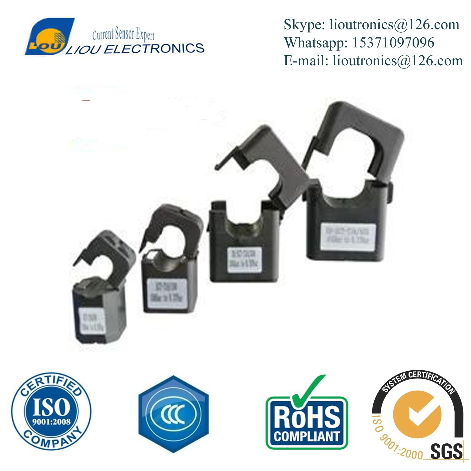 Split Core High Accuracy 1: 3000 Split Core Current Transformer